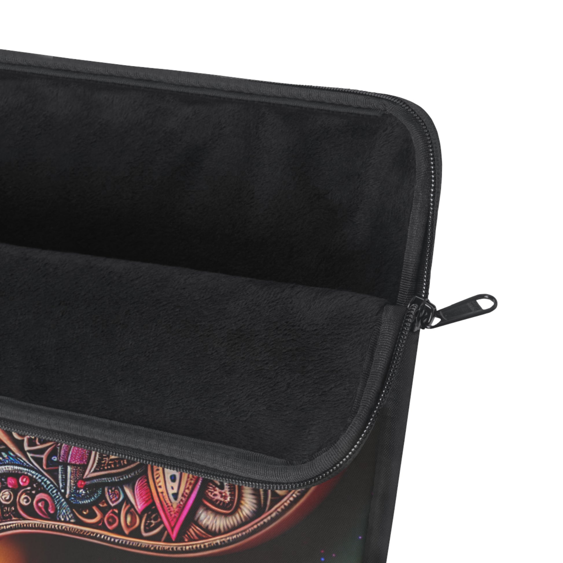 Boho Chic Laptop Sleeve with Hamsa hand Design, Laptop Case, Tech Organizer, Gift for Students, Office Decor, Stylish Protection