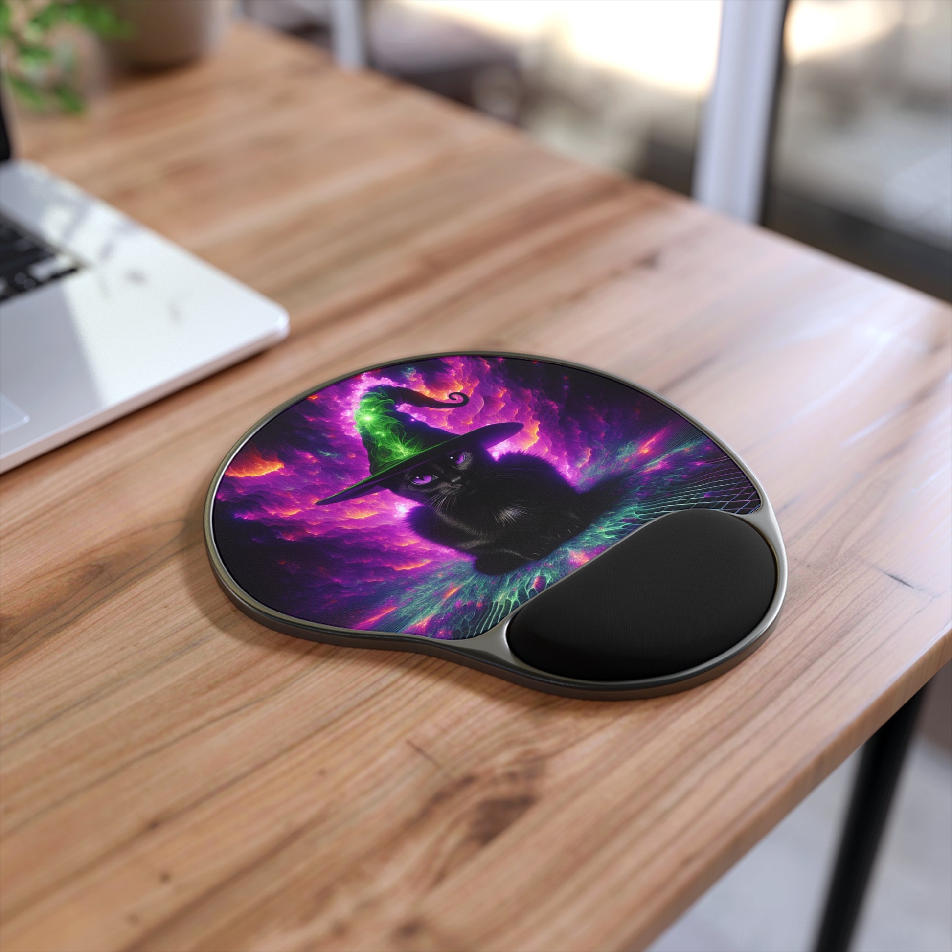 Vibrant Colorful Mouse Pad with Wrist Rest, Ergonomic Desk Accessory, Office Decor, Gift for Gamers, Colorful Mandala Design, Perfect [...]