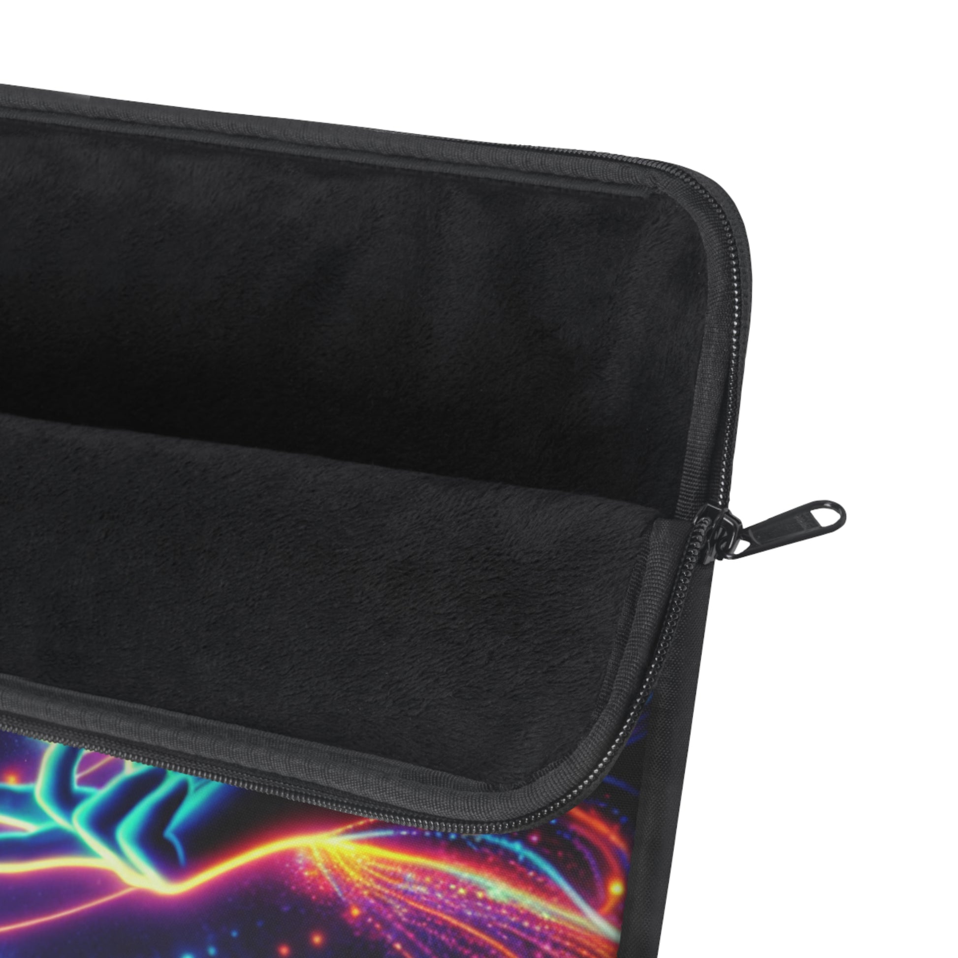 Cosmic Vibes Laptop Sleeve, Colorful Laptop Case, Psychedelic Sleeve, Boho Computer Bag, Gift for Tech Lovers, Festival Essentials