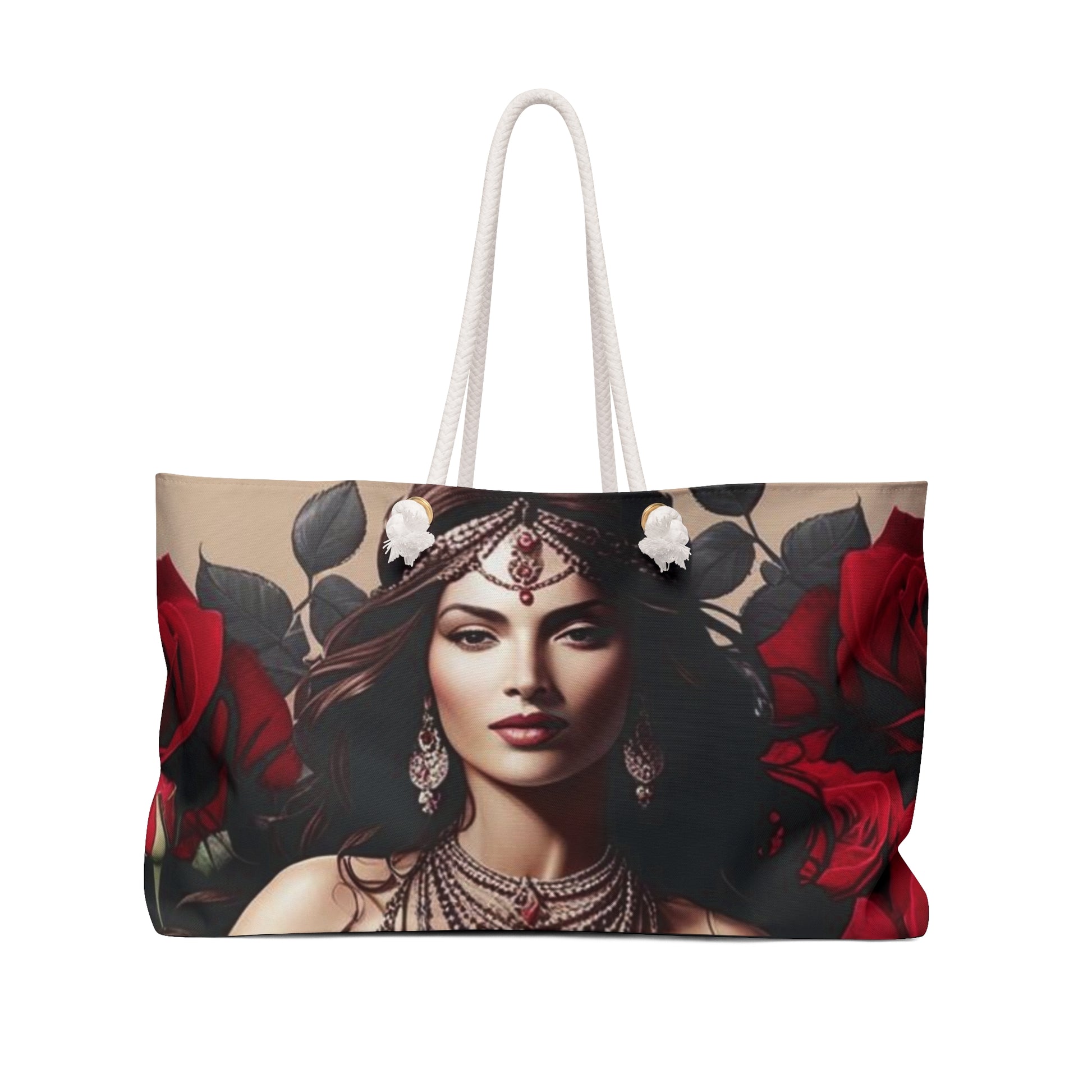 Bohemian Floral Weekender Bag, Travel Tote, Overnight Bag, Stylish Carry-On, Gift for Her, Weekend Getaway Essentials