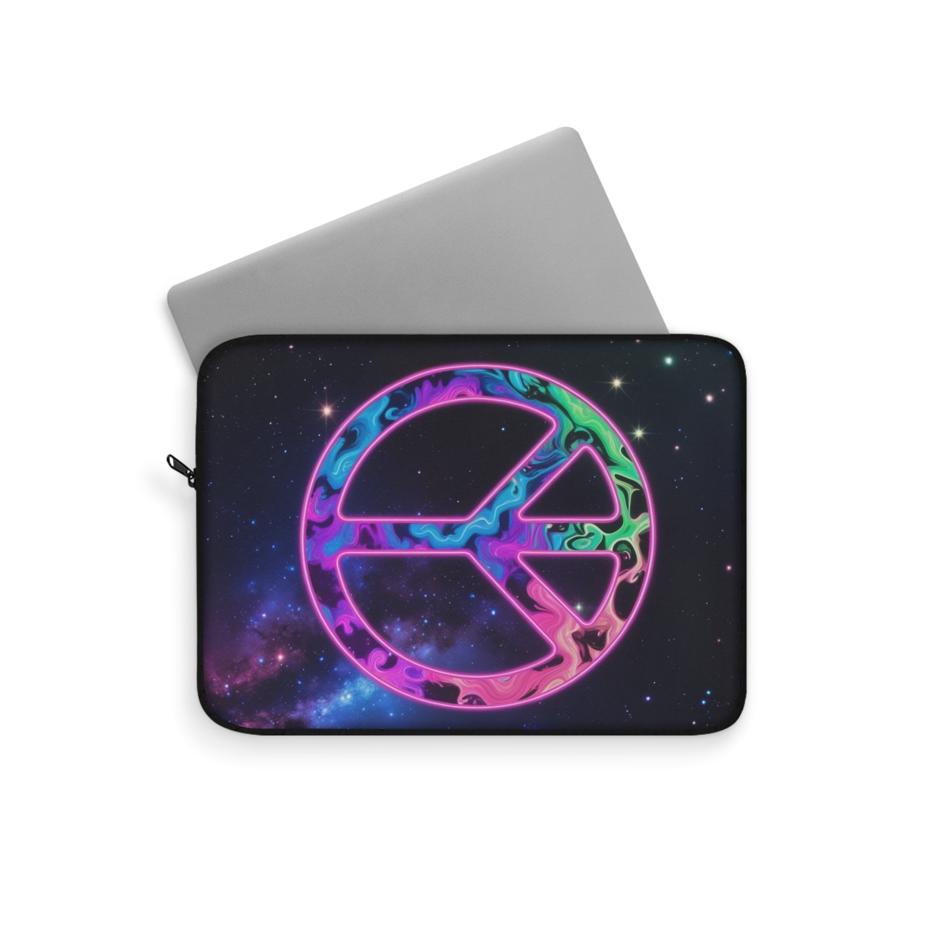 Cosmic Peace Laptop Sleeve | Boho Style Case for Students, Travelers, Unique Gift for Holidays & Occasions