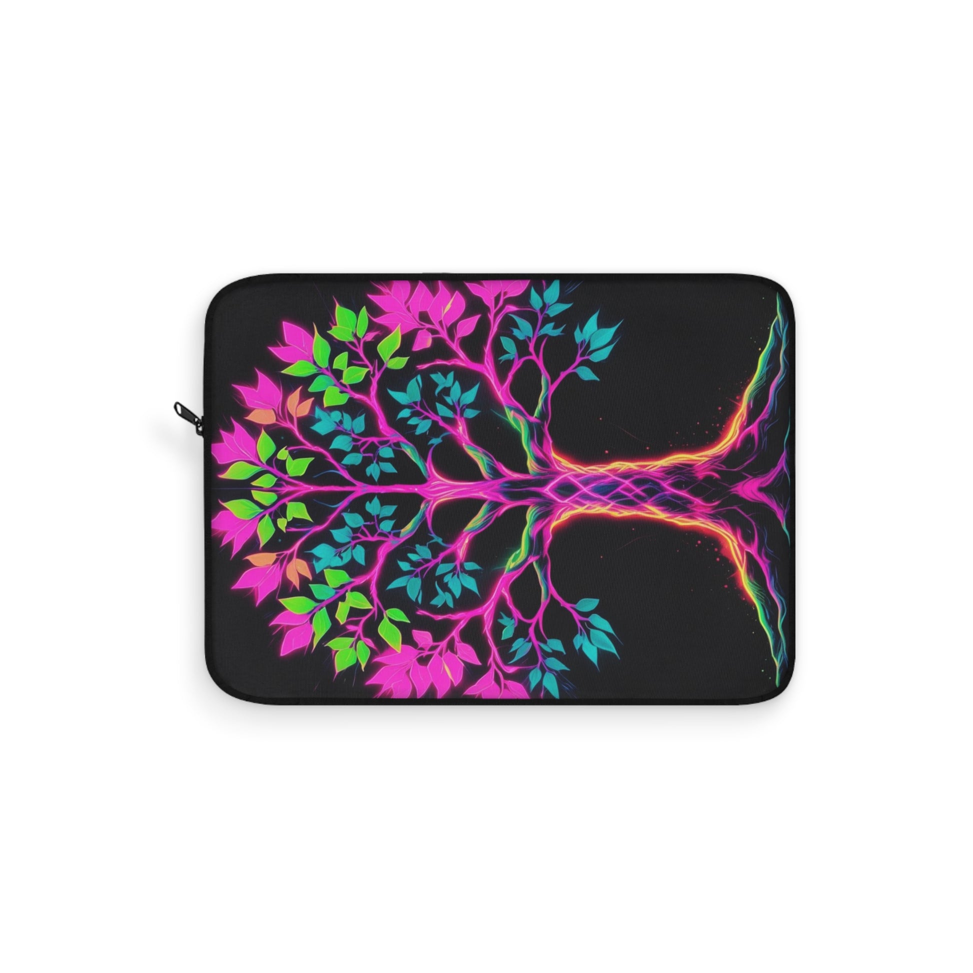 Vibrant Tree Laptop Sleeve - Eco-Friendly Tech Case, Colorful Computer Bag, Holiday Gift, Nature Lover's Accessory, Custom Design