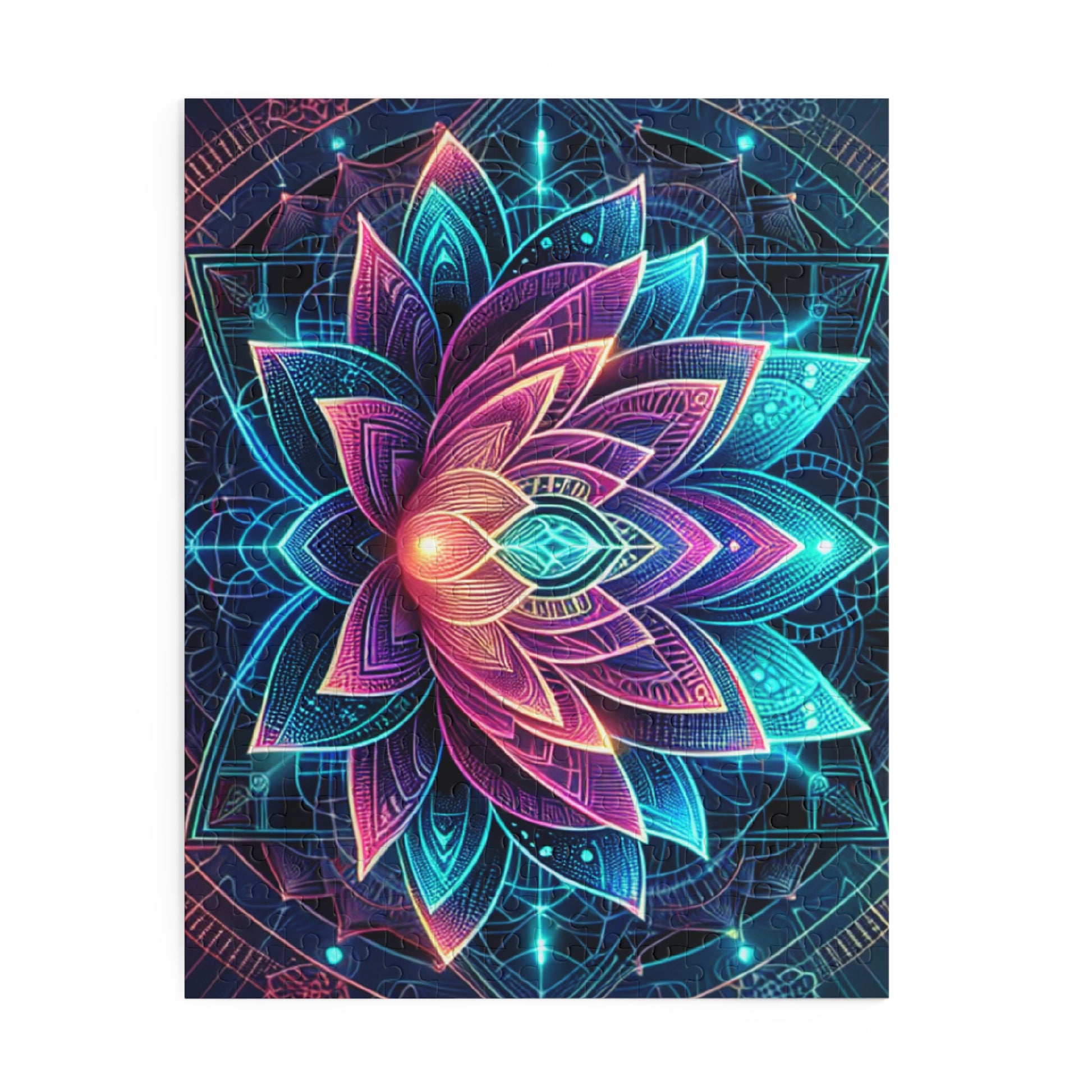 Lotus Flower Puzzle - 120, 252, and 500-Piece Colorful Jigsaw Art, Mindful Entertainment for Relaxation, Perfect Gift for All Ages, [...]
