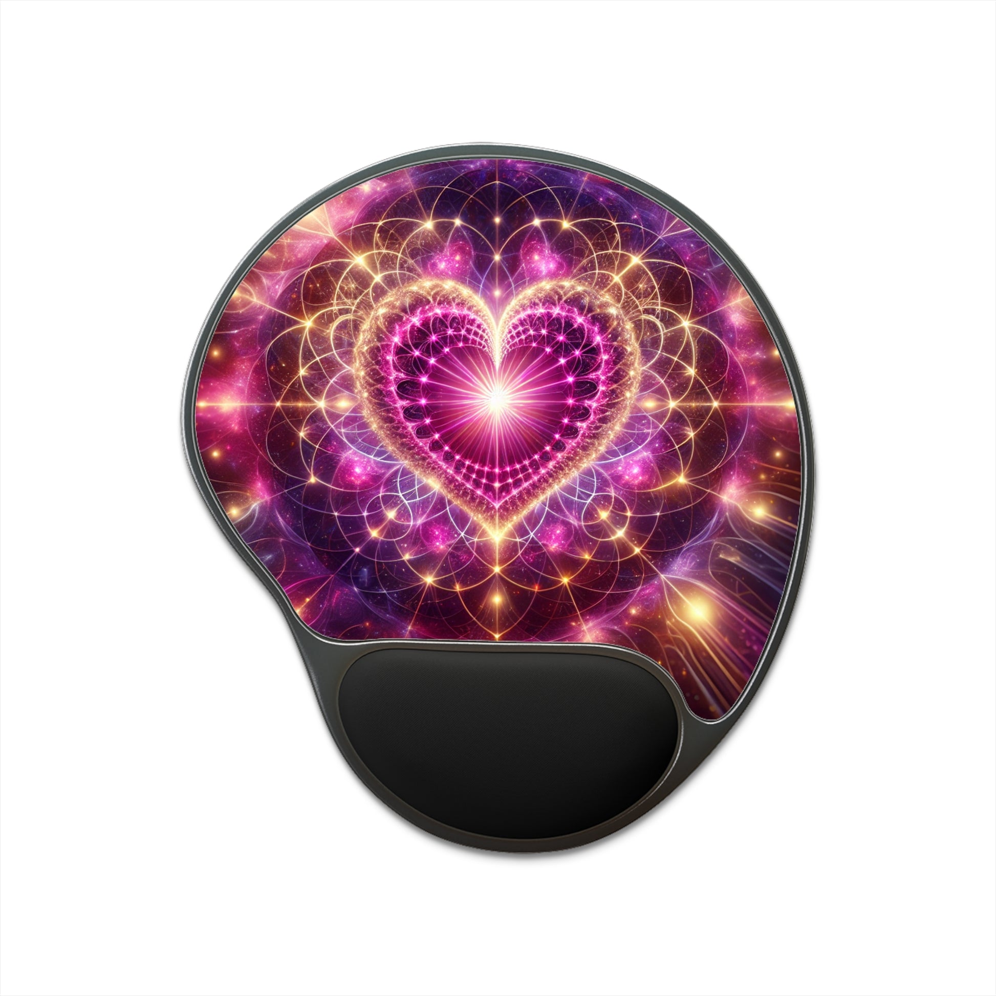 Heart-Themed Ergonomic Mouse Pad with Wrist Support, Perfect Gift for Home Office, Tech Enthusiasts, Valentine's Day, Geek Decor, [...]