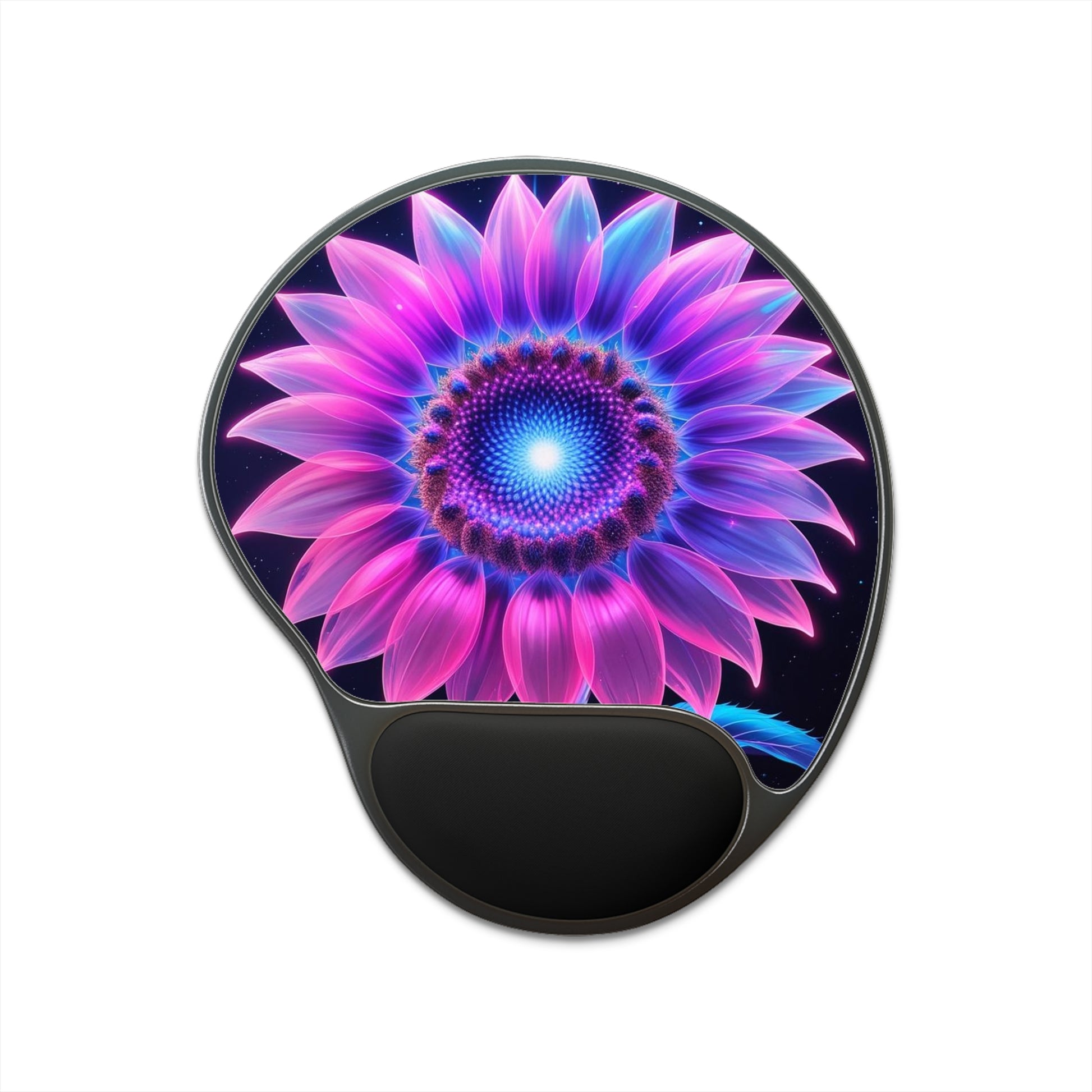 Vibrant Floral Mouse Pad with Wrist Rest, Ergonomic Desk Accessories for Office, Gift for Flower Lovers, Computer Anti-Fatigue [...]