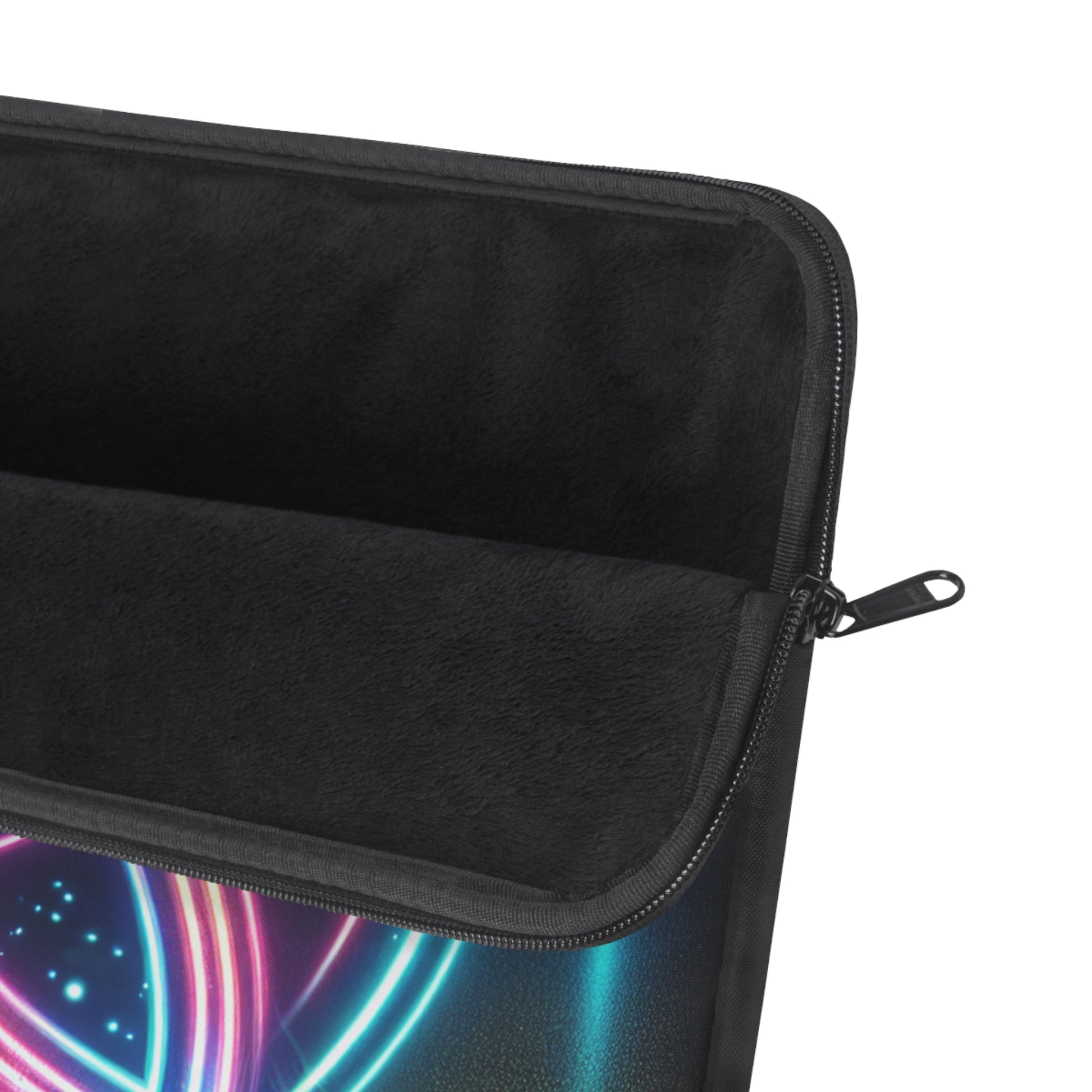 Neon Triquetra Laptop Sleeve | Unique Tech Gift, Modern Laptop Case, Artistic Computer Cover, Bohemian Accessories