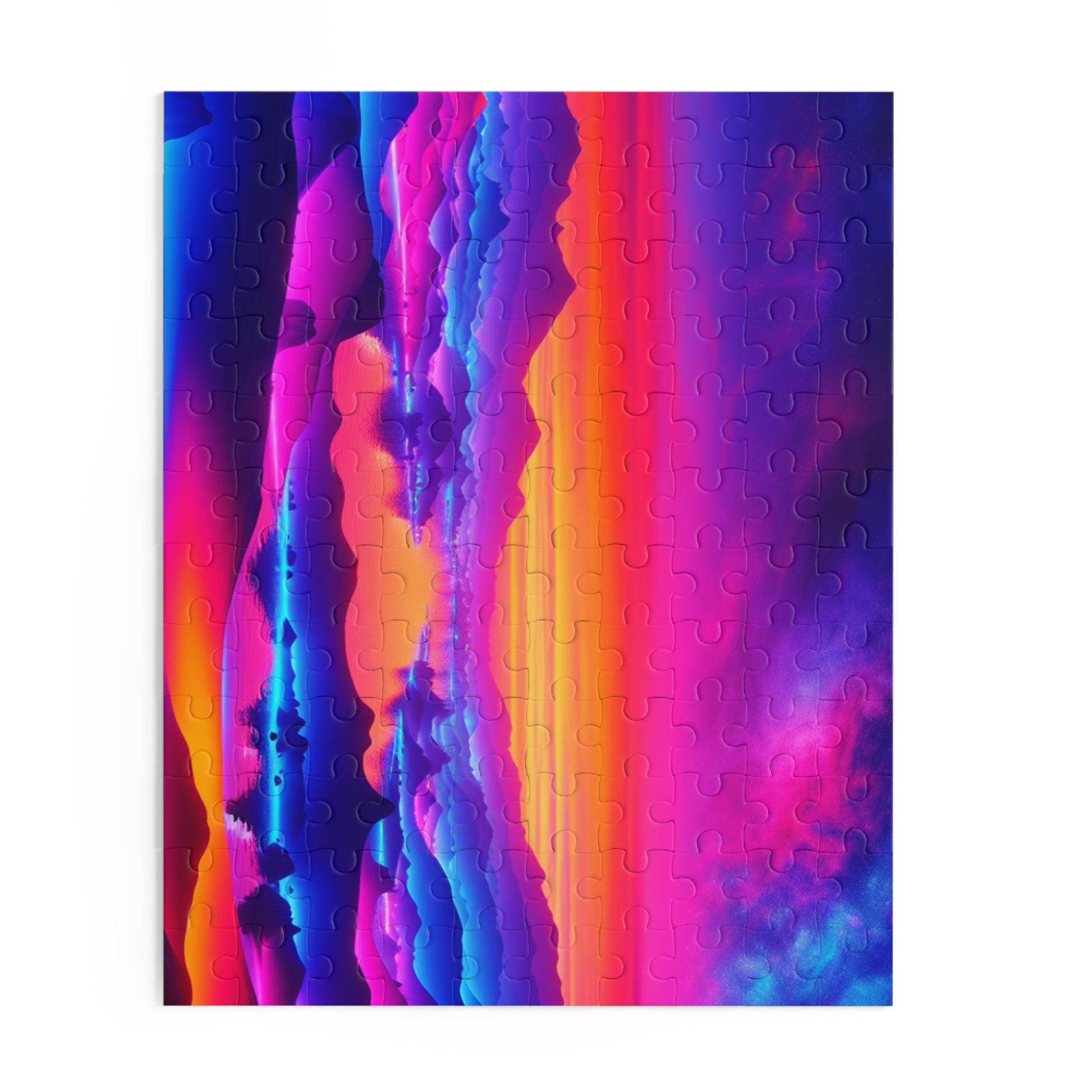 Colorful Sunset Puzzle | 120, 252, 500-Piece Puzzles for Relaxation, Gifts, Family Fun, Home Décor, Mindful Activities