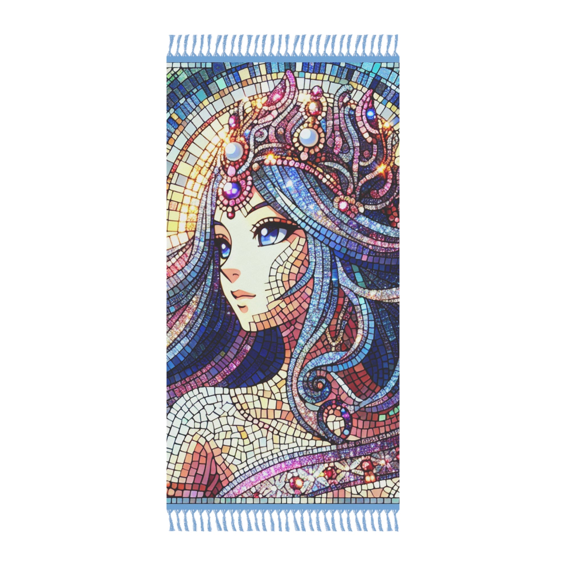 Celestial Boho Dreamy Visionary Design, Cosmic Chick Carry-on, Galactic Divine Feminine Goddess Getaway Gift for Beach Lovers