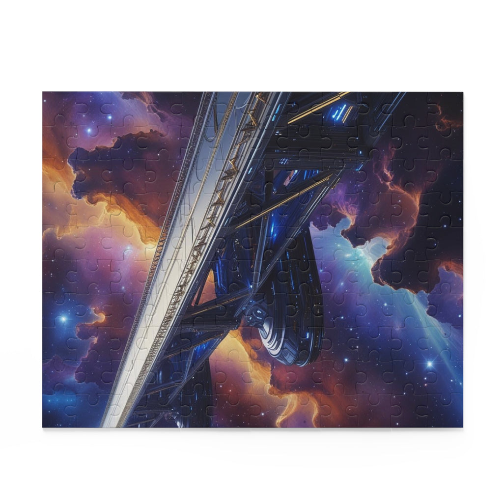 Galactic Space Puzzle | Starry Night Jigsaw | 120/252/500-Piece | Cosmic Puzzle | Astronomy Gift | Home Decor | Family Game