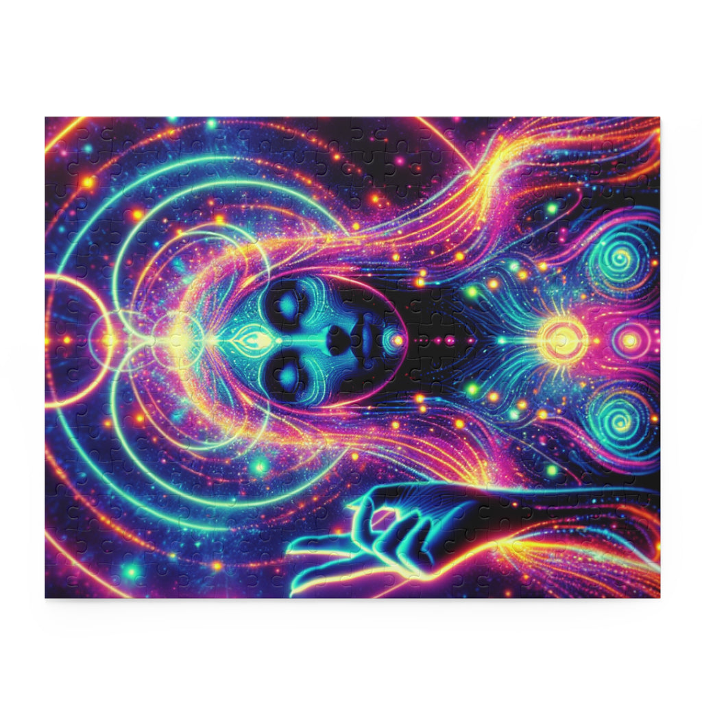 Neon Cosmic Puzzle – Mindful Meditation Art, Mystical 500-Piece Jigsaw, Colorful Puzzle for Relaxation, Gift for Spiritual Seekers, [...]