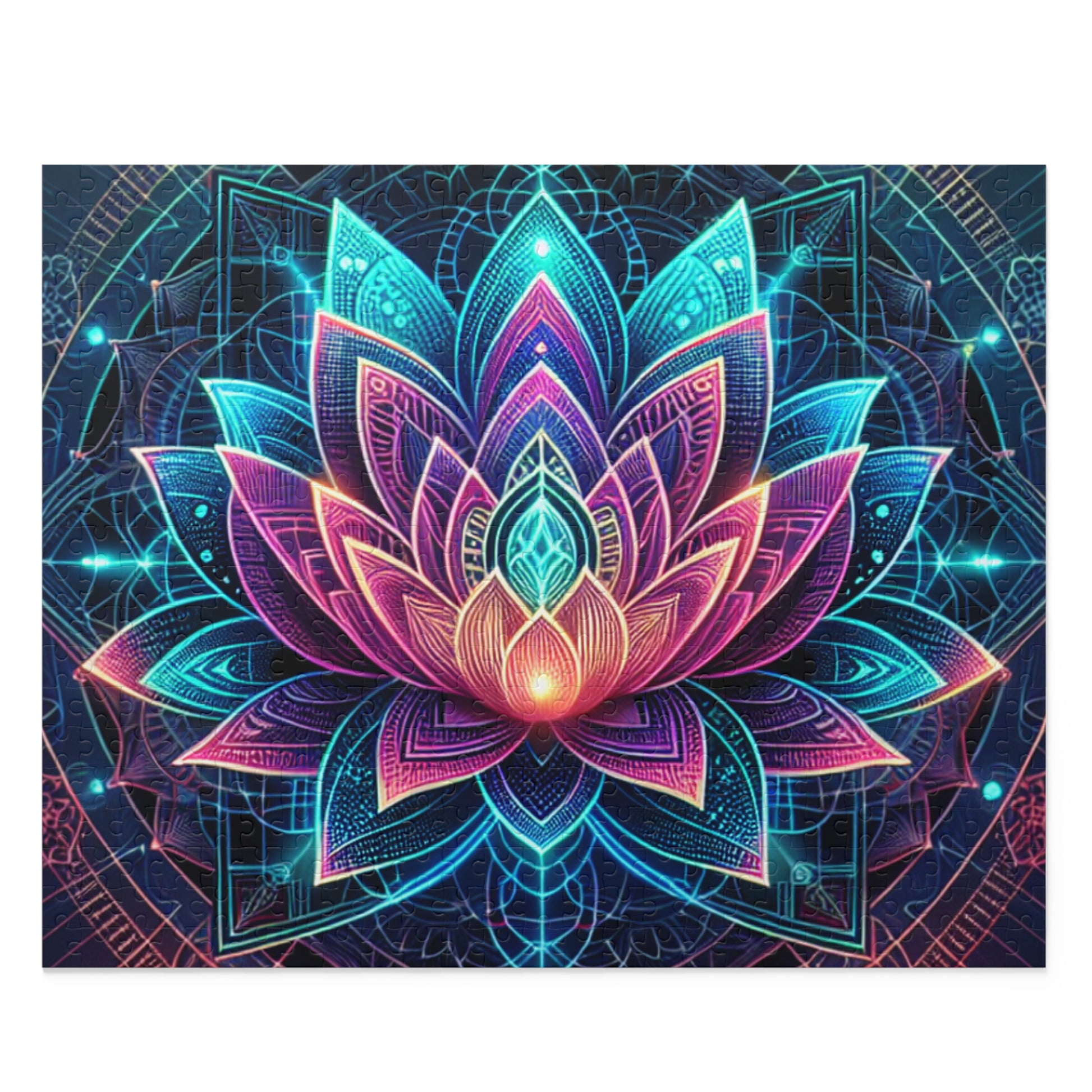 Lotus Flower Puzzle - 120, 252, and 500-Piece Colorful Jigsaw Art, Mindful Entertainment for Relaxation, Perfect Gift for All Ages, [...]