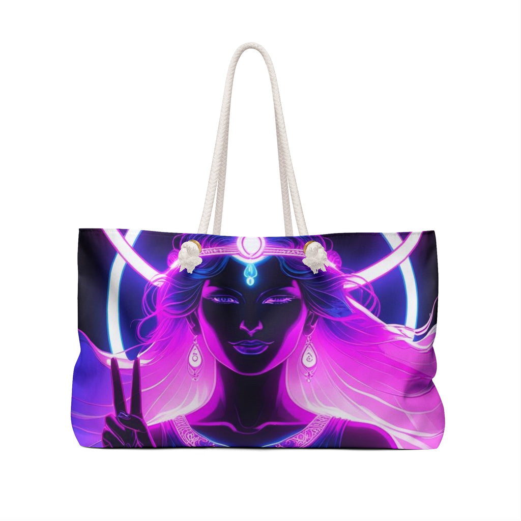 Mystical Weekender Bag | Bohemian Tote for Travel, Yoga, Festivals, Summer Getaways, Spiritual Gifts