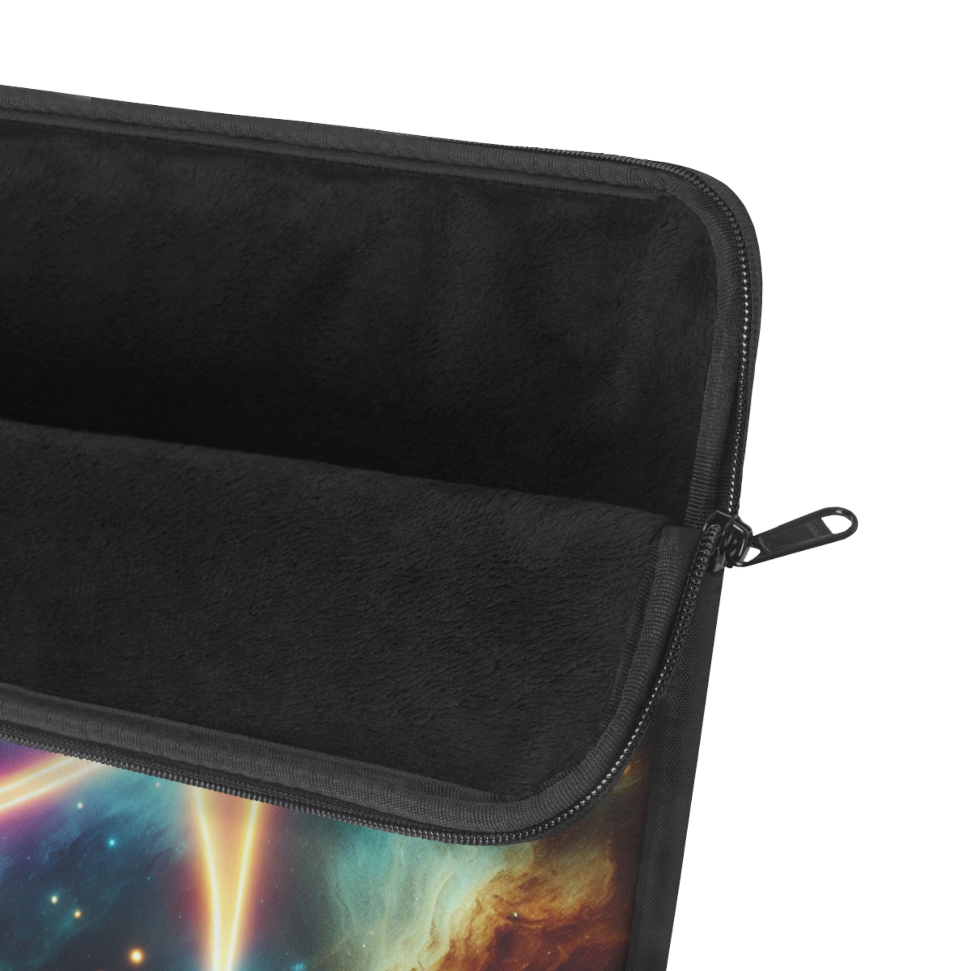 Cosmic Eye of Horus Laptop Sleeve, Vibrant Design for Tech Lovers, Gift for Students, Boho Chic Style, Festival and Everyday Use
