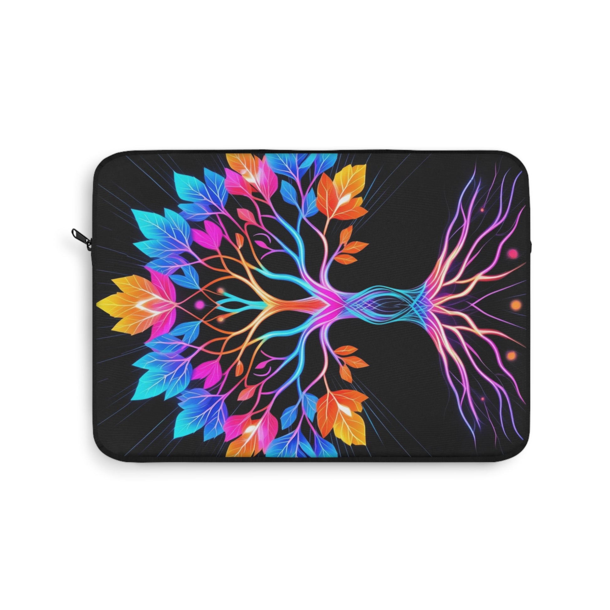 Colorful Tree of Life Laptop Sleeve, Vibrant Laptop Case, Computer Sleeve, Gift for Students, Tech Accessories