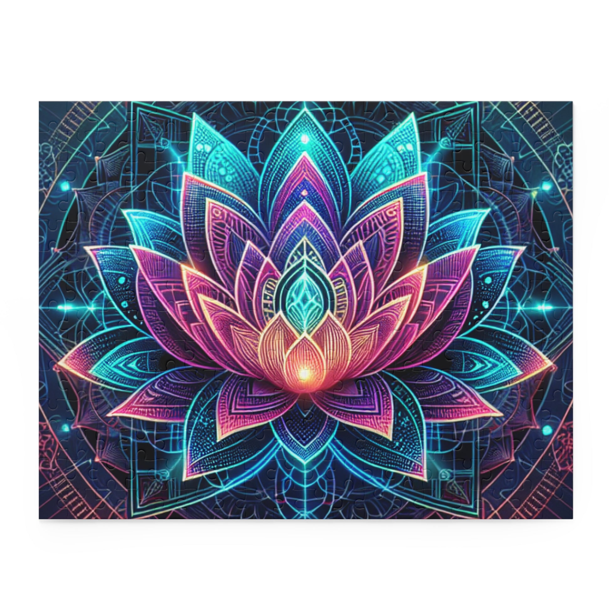Lotus Flower Puzzle - 120, 252, and 500-Piece Colorful Jigsaw Art, Mindful Entertainment for Relaxation, Perfect Gift for All Ages, [...]