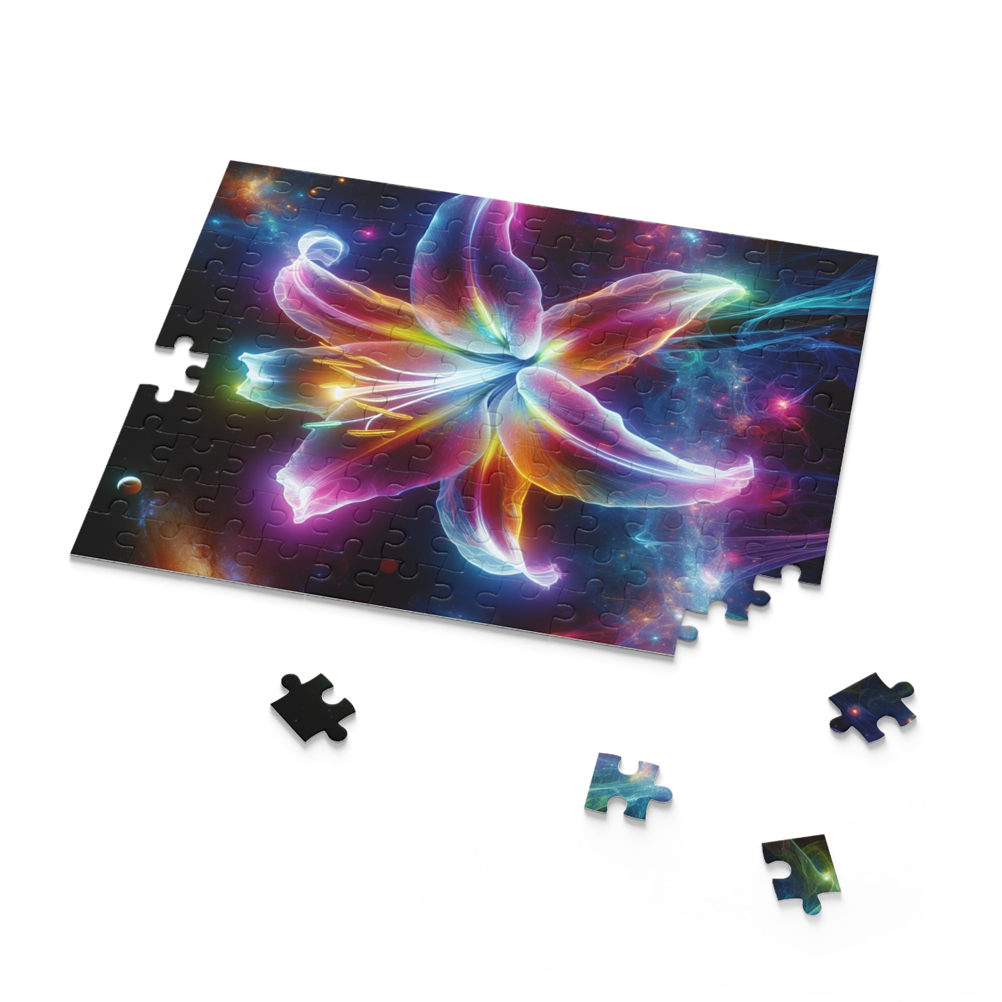 Galactic Floral Puzzle – 120/252/500 Pieces, Colorful Flower Art, Great Gift for Nature Lovers, Puzzle Fun, Home Decoration, Mindful [...]