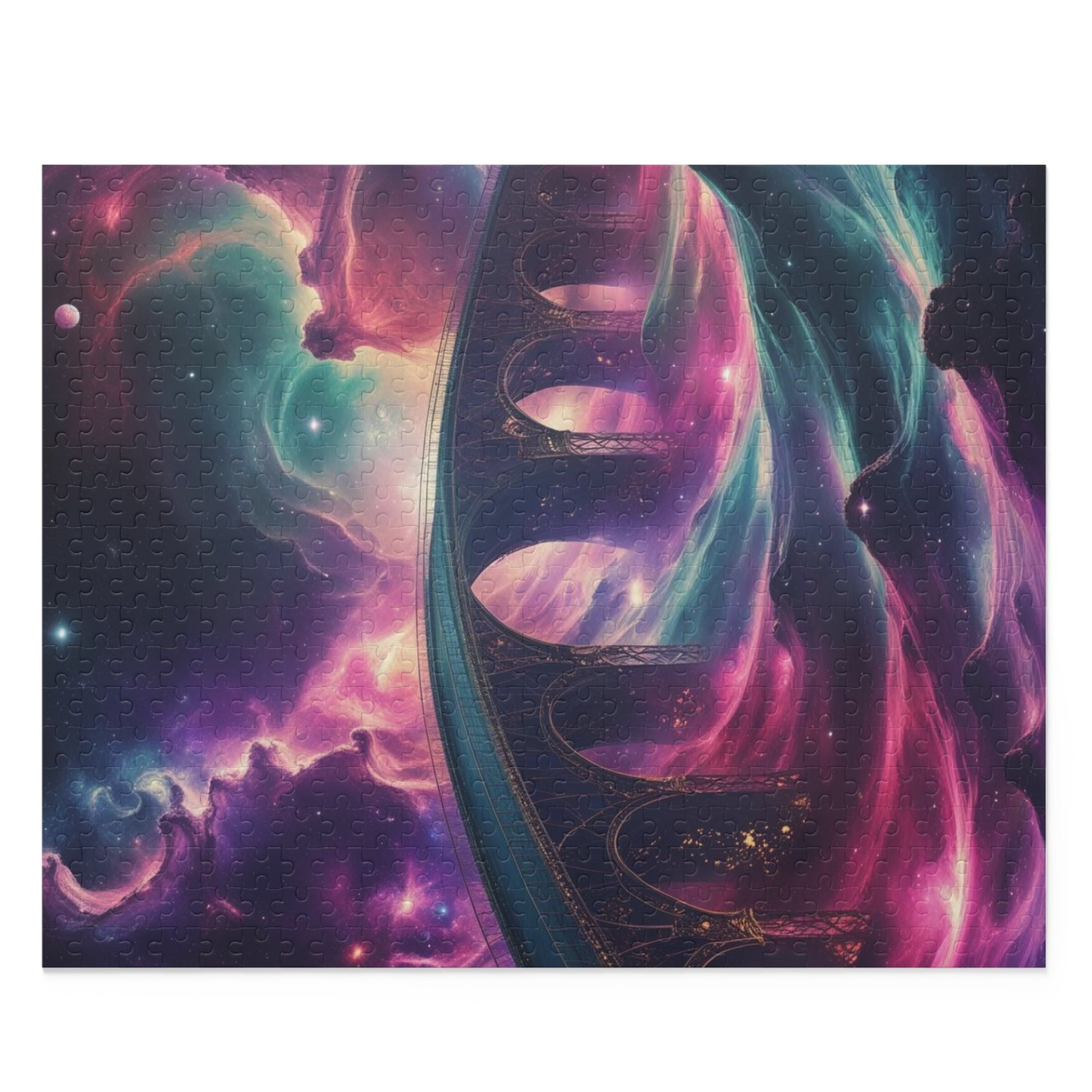 Celestial Puzzle Collection - 120, 252, 500-Piece Mystical Designs, Starry Night Fun, Gift for Puzzle Lovers, Family Game Night, Home Decor