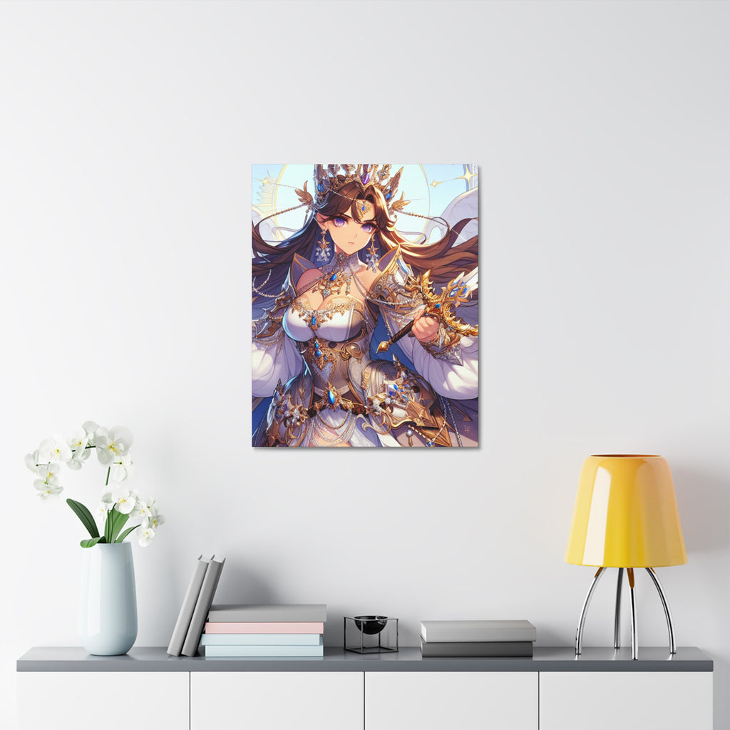 Fantasy Art Stretched Canvas Print, Wall Decor, Fantasy Wall Art, Gift for Fantasy Lovers, Magical Home Decor