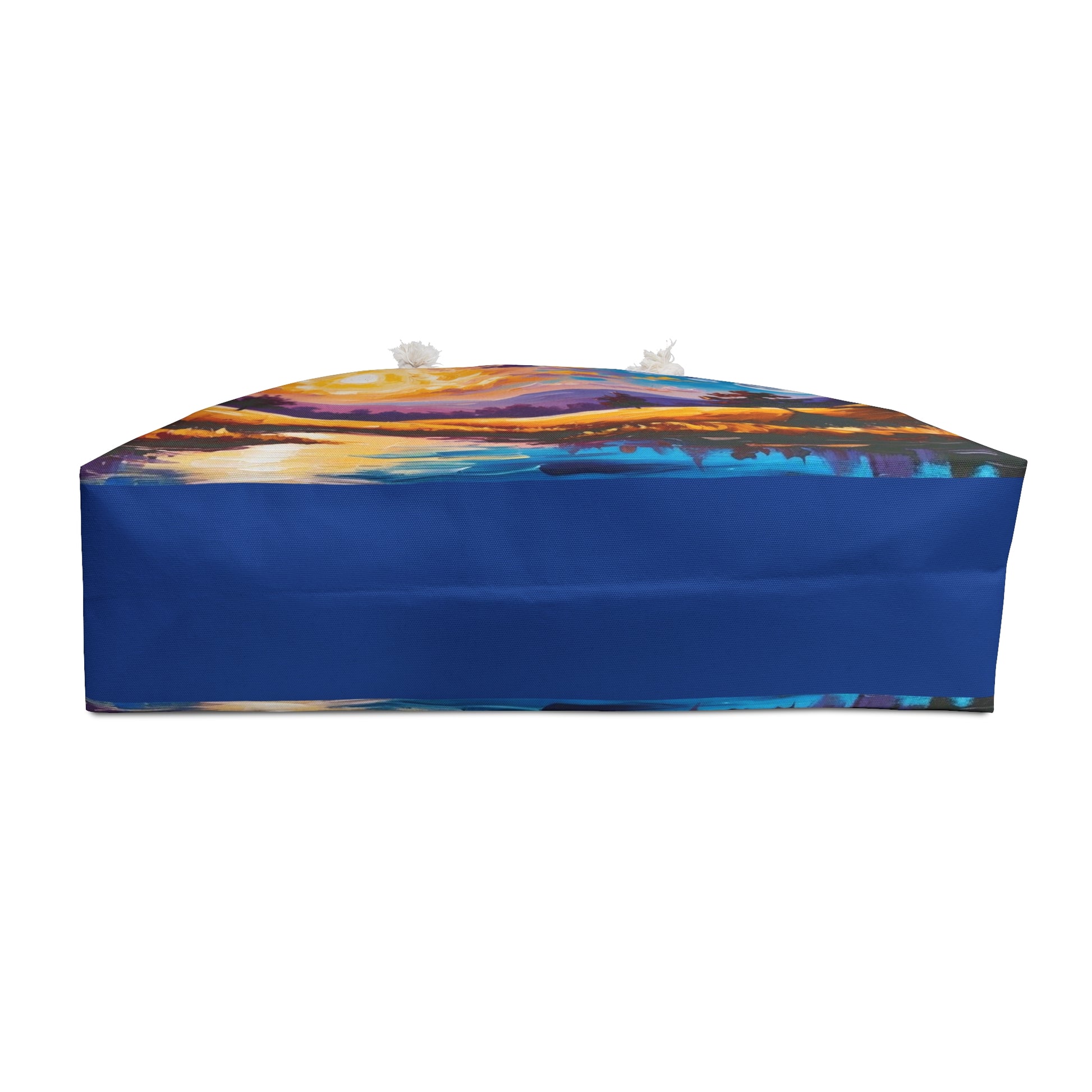 Vibrant Landscape Weekender Bag, Travel Tote, Beach Bag, Weekend Getaway Essential, Sensational Sunset and Moonlight Design