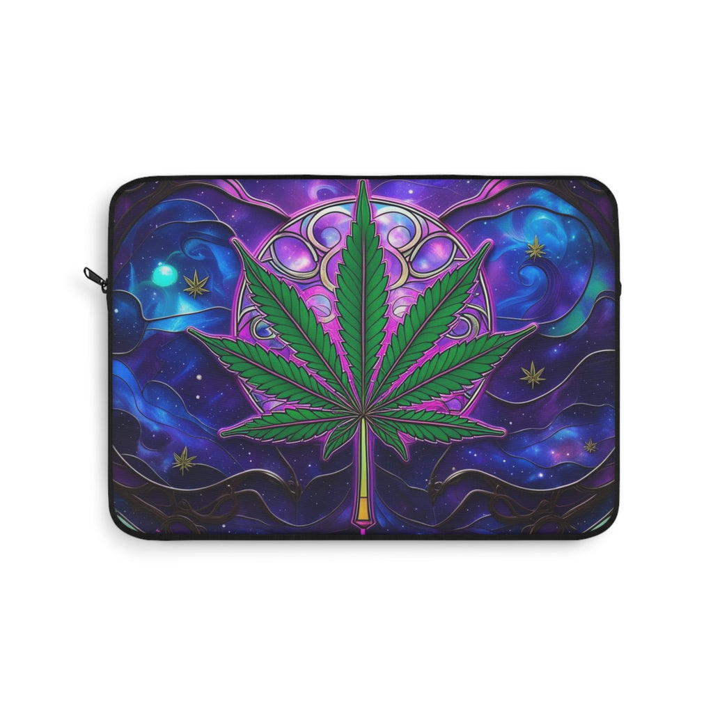 Vibrant Cannabis-Themed Laptop Sleeve, Bohemian Laptop Case, Gift for Herb Lovers, Funky Computer Sleeve for Men and Women, Unique [...]