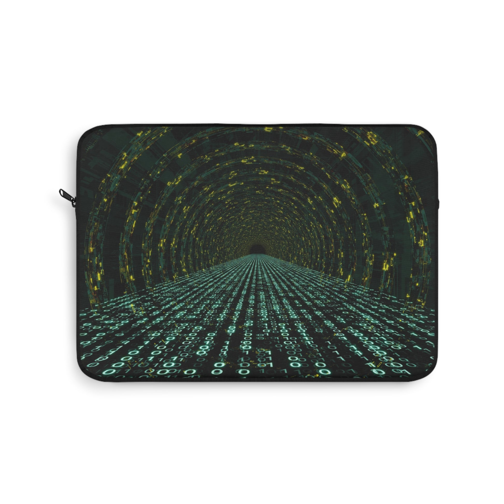 Cyber Tunnel Laptop Sleeve, Tech Accessory for Gamers, Gift for Programmers, Computer Bag, Stylish Protection for Laptops