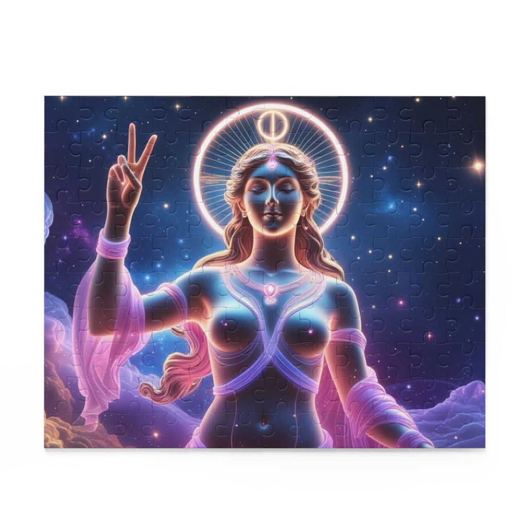 Mystical Goddess Puzzle | 120, 252 & 500-Piece Jigsaw Art | Spiritual Home Decor, Gift for Puzzle Lovers, Meditation, Cosmic Theme, [...]