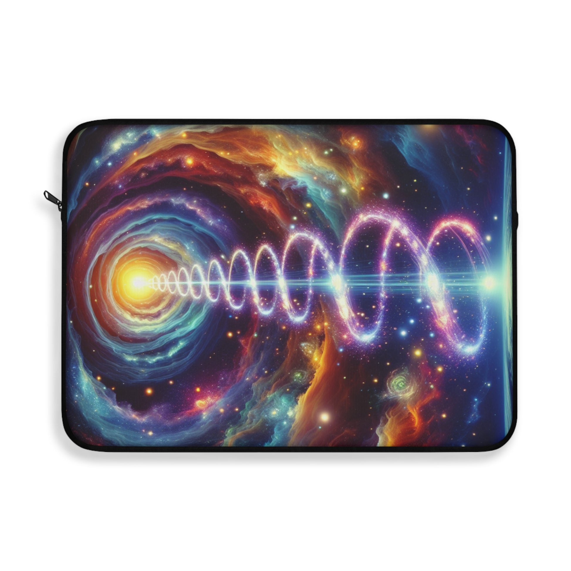 Cosmic Vortex Laptop Sleeve - Space-Themed Case for Astronomers, Tech Lovers, Unique Gift for Students, Work & Travel