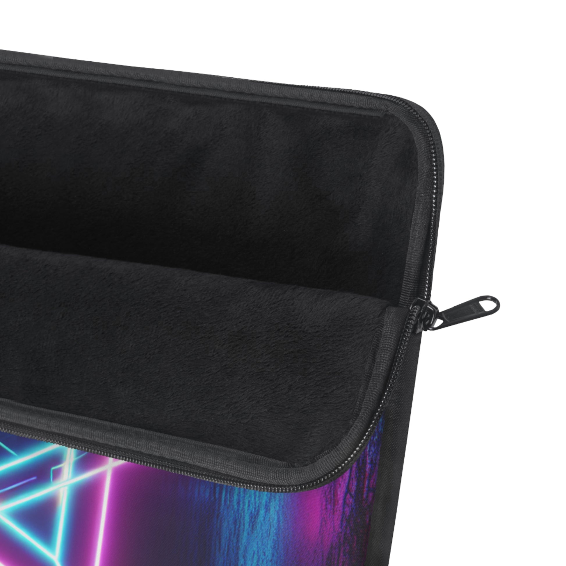 Neon Star Laptop Sleeve, Cosmic Laptop Case, Stylish Tech Accessory, Gift for Students, Vibrant Computer Sleeve, Starry Night Design
